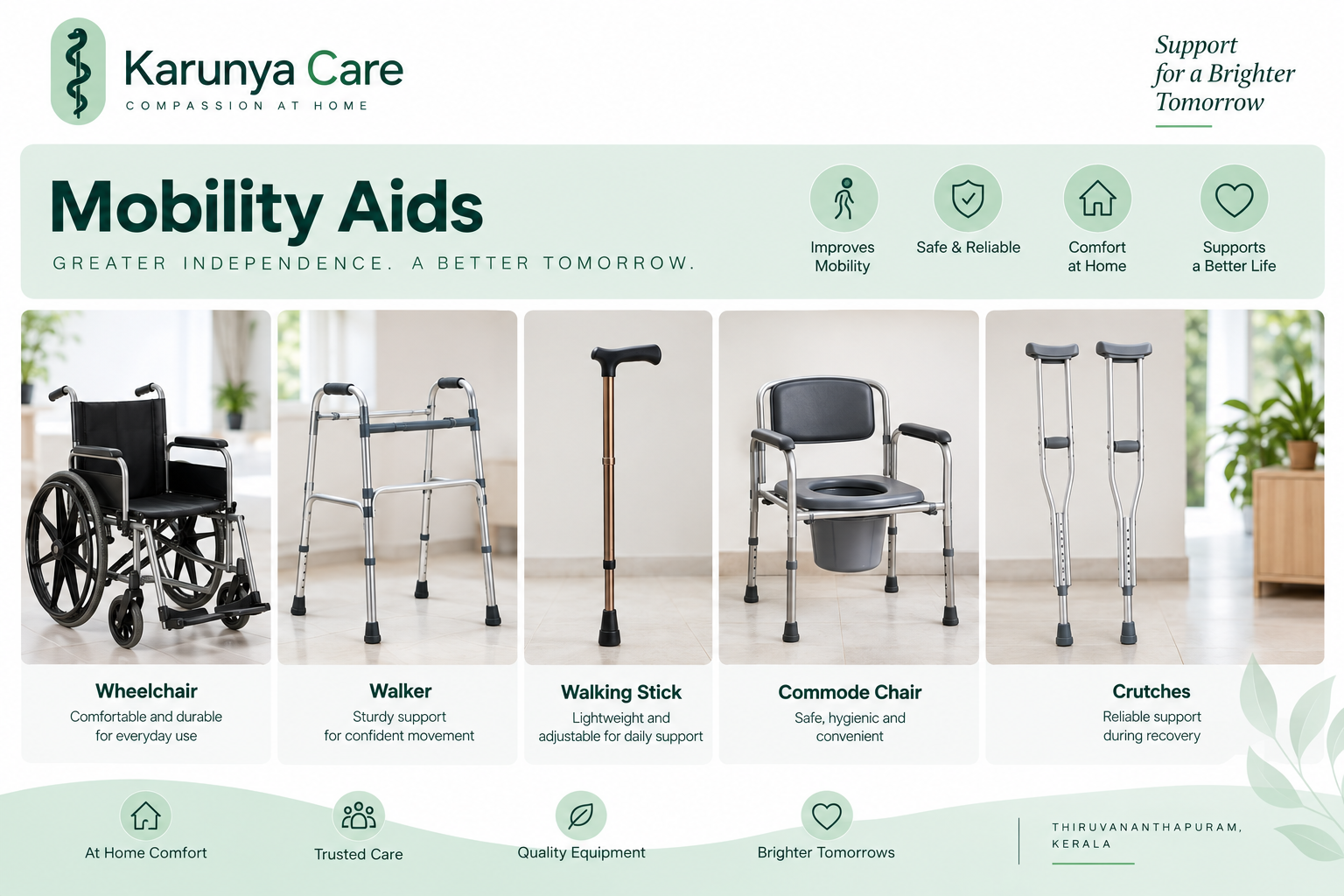 Mobility aids catalogue